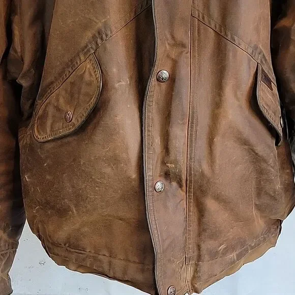Outback Trading Co Vintage Men's Brown Work Jacket Size L